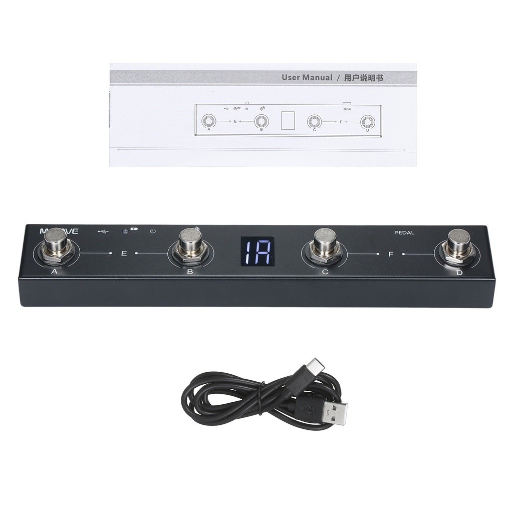 [COD&Ready] M-VAVE Chocolate BT Wireless MIDI Controller Rechargeable 4 ...
