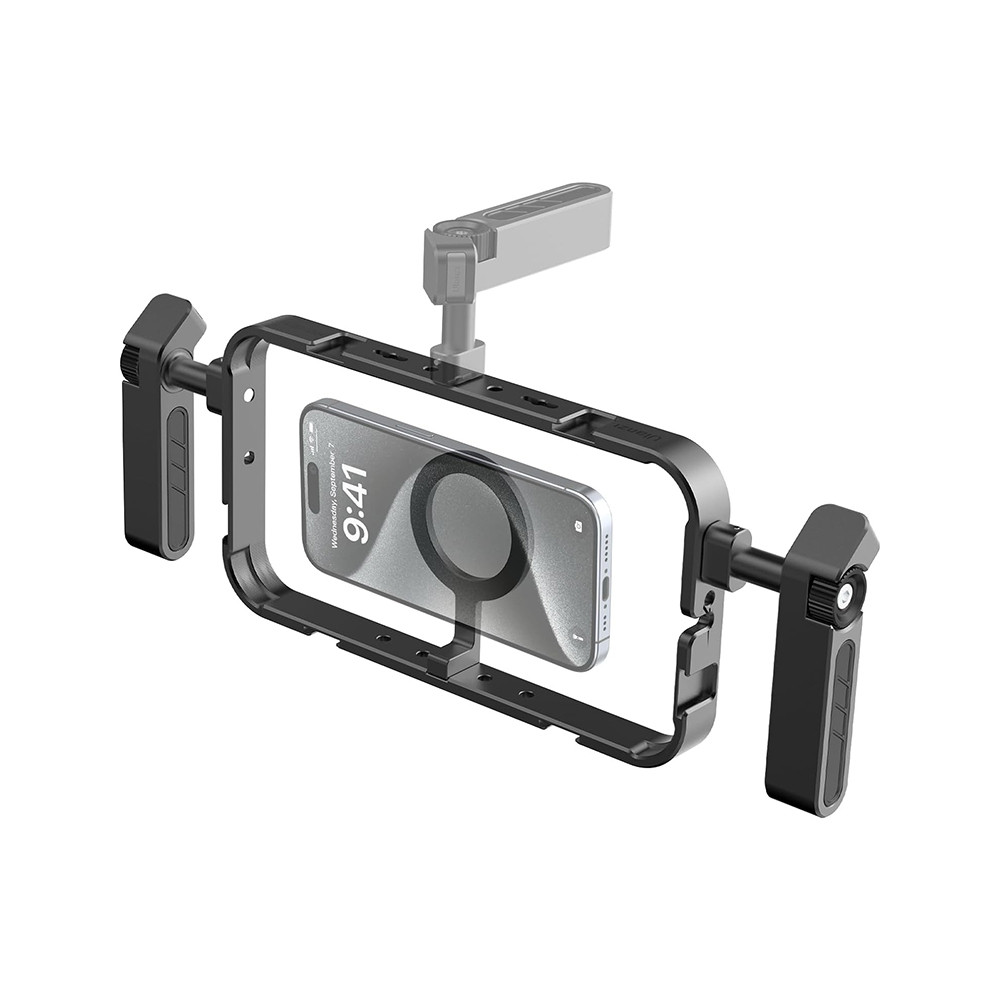 Ulanzi MG-001 Magnetic Smartphone Case Kit Rig w/ MagSafe, Dual Grips ...