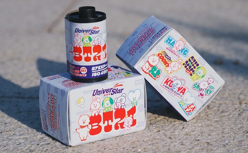 RETO RetoColor Star 400 x BT21 BTS Line Friends Limited Edition 35mm ...