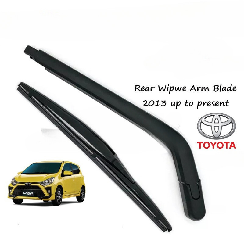 ZR For Toyota Wigo Rear Wiper arm Blade JAPAN Quality for 2013 up to ...