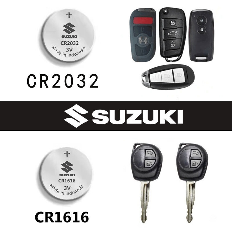 XM Car Key Remote Control Button Battery Car Key Accessories for Suzuki ...
