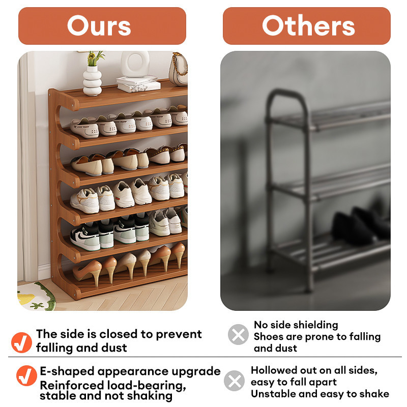 Sunny Biere Bamboo Shoe Rack Storage Rack Shoe Rack Storage Shoe Rack ...
