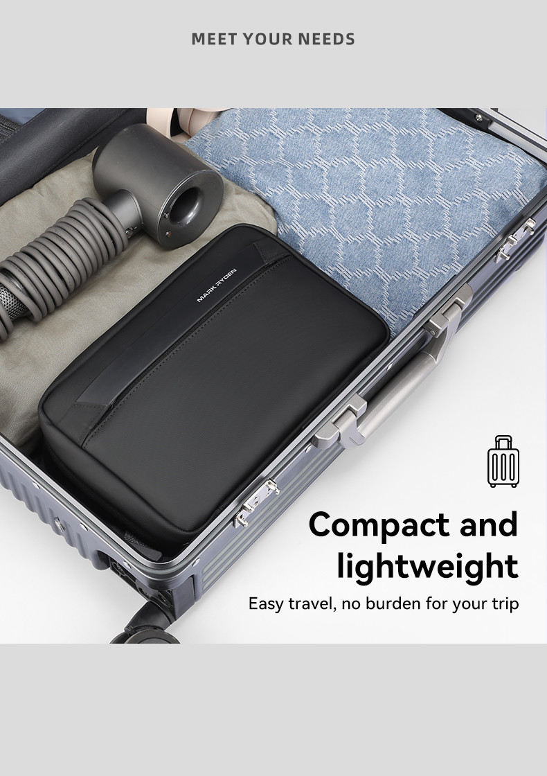 MARK RYDEN Travel Organizer Toiletries Bag Travel Essentials | Shopee ...