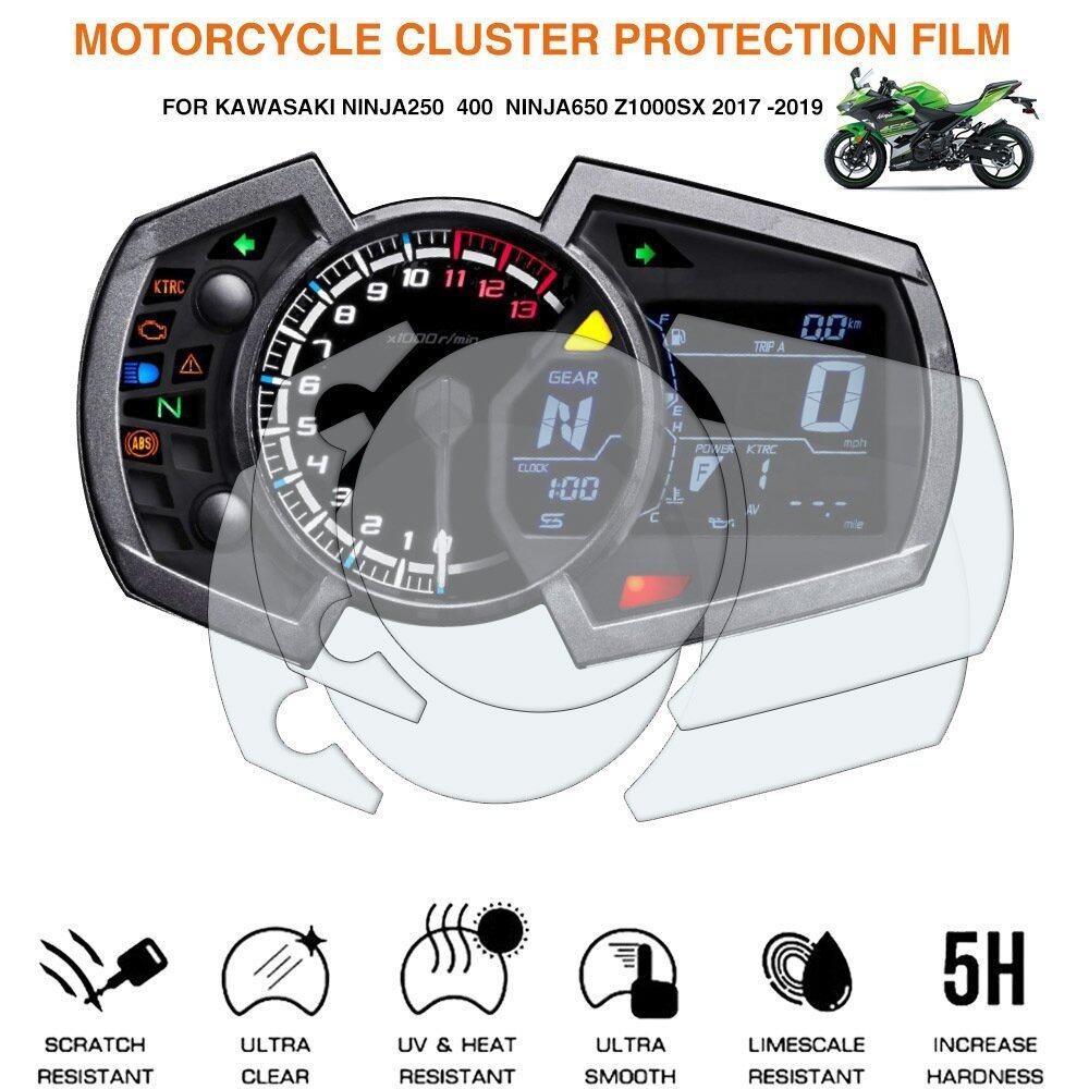 Motorcycle Dashboard Instrument Film Protect For Kawasaki Ninja 250 400 ...