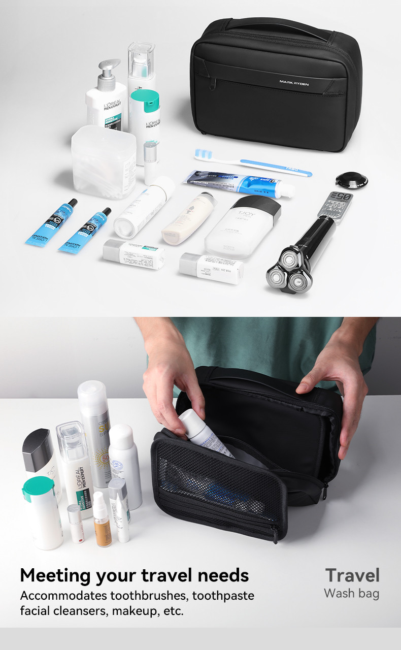 MARK RYDEN Travel Organizer Toiletries Bag Travel Essentials | Shopee ...