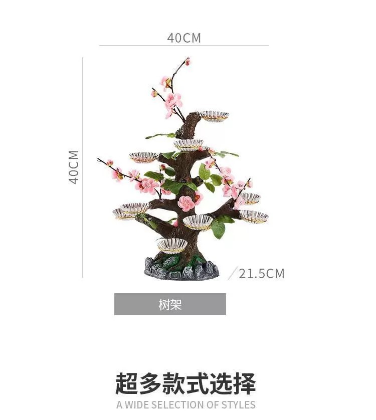 Longevity peach tree rack dim sum table decoration, popular creative ...