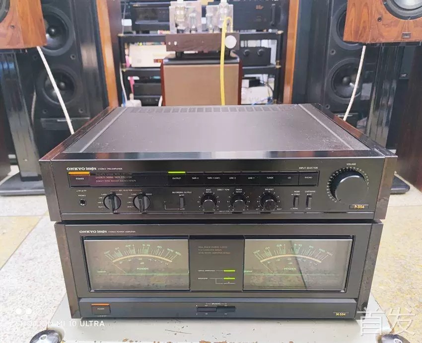 Hot⭐☁Used imported audio equipment: Onkyo P-304 M-504 high-fidelity pre ...
