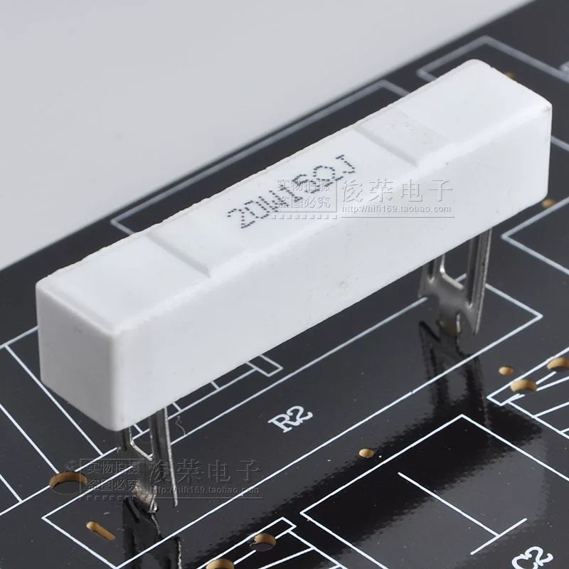 COD/ 20W flat-leg cement resistor crossover, 1 ohm-30 ohm cement ...