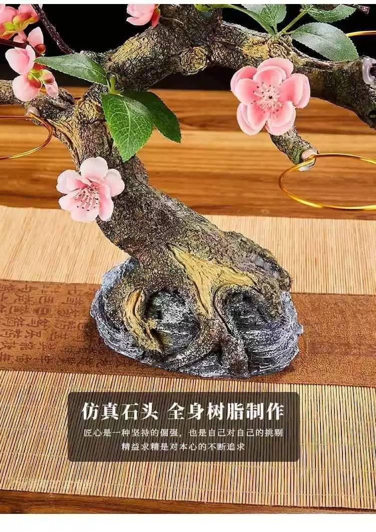 Longevity peach tree rack dim sum table decoration, popular creative ...