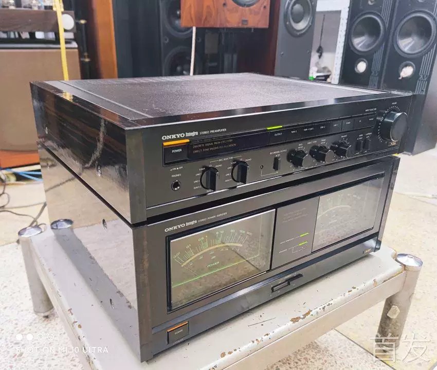 Hot⭐☁Used imported audio equipment: Onkyo P-304 M-504 high-fidelity pre ...