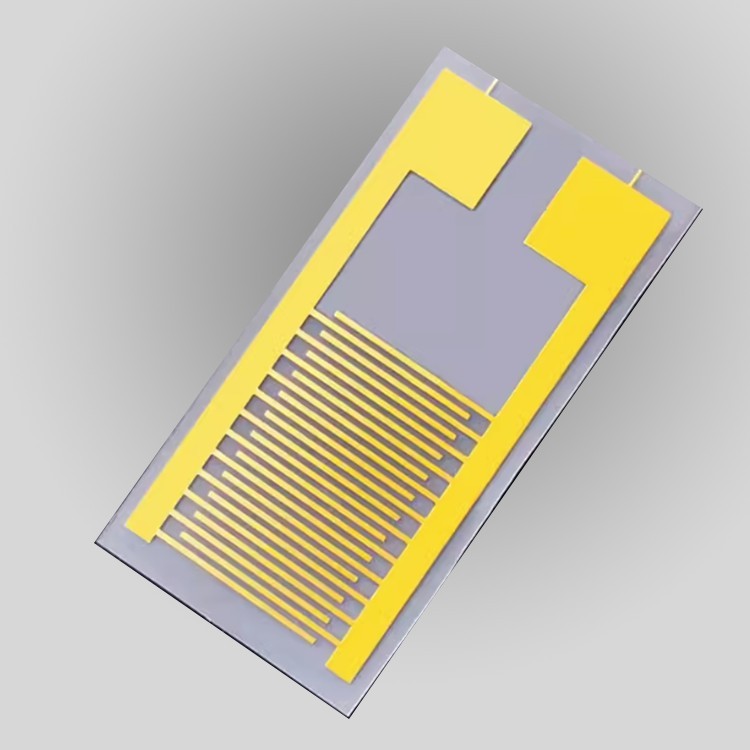 Flexible PET interdigitated electrode capacitor array gas biohumidity ...
