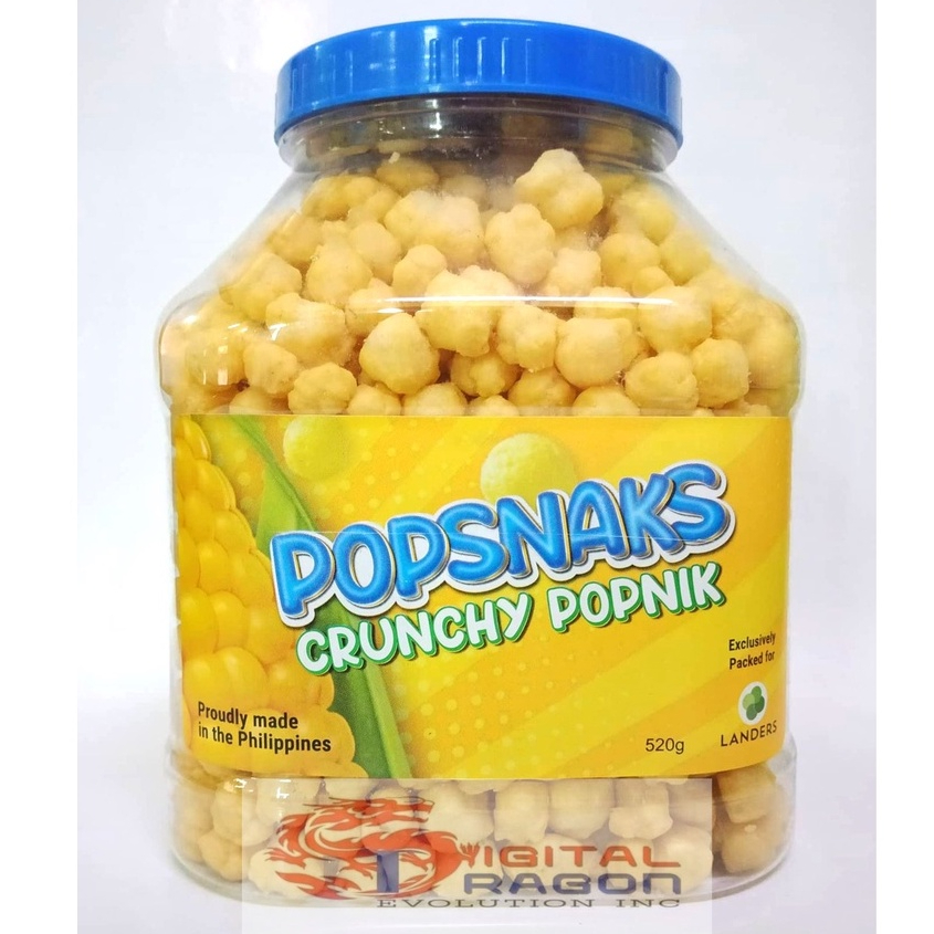 POPSNAKS CRUNCHY POPNIK SWEET CORN FLAVOR (520g) 4806505854874 | Shopee ...