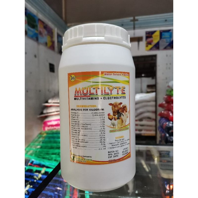 MULTILYTE Multivitamins + Electrolytes 1KG | Shopee Philippines