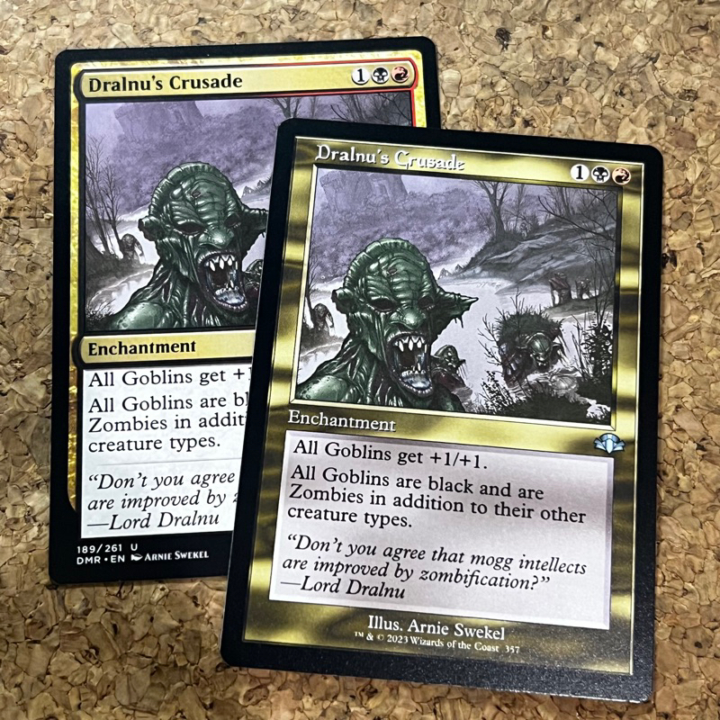 DRALNU'S CRUSADE | ENCHANTMENT | DOMINARIA REMASTERED DMR | MULTICOLOR | MTG  MAGIC THE GATHERING | Shopee Philippines
