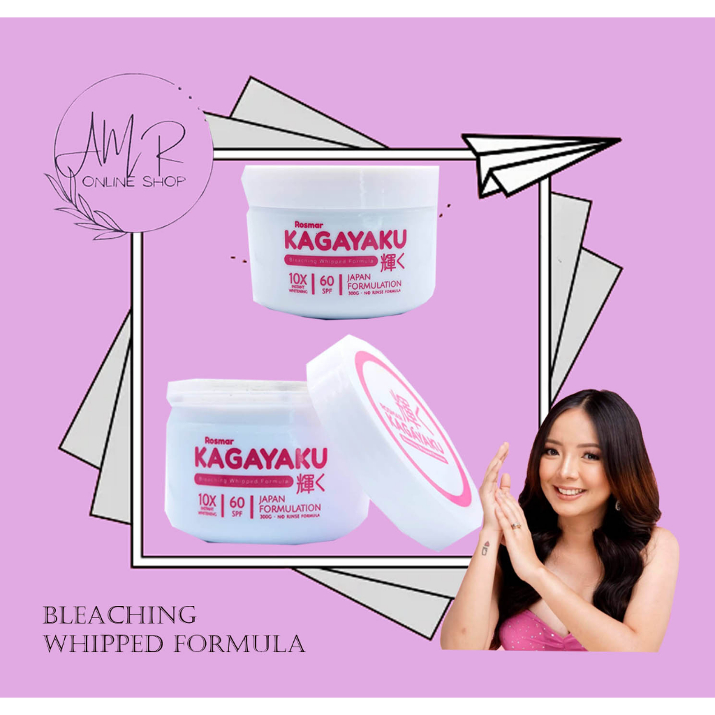 Rosmar Bleaching Whipped Formula Cream 10x Instant Whitening Japan Formulation Shopee Philippines