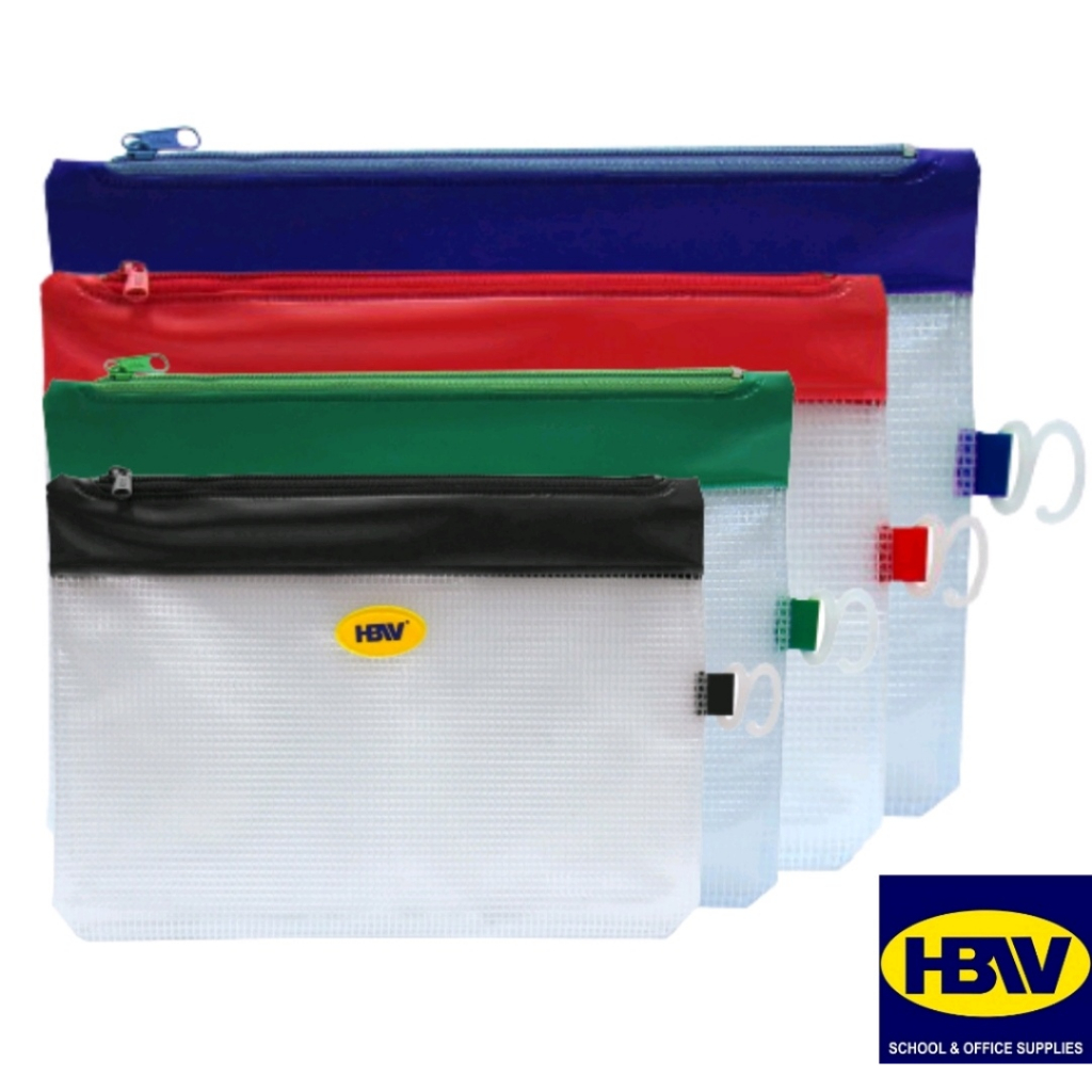 HBW PVC Mesh Document Envelope (A5/B5/A4/FC) | Shopee Philippines