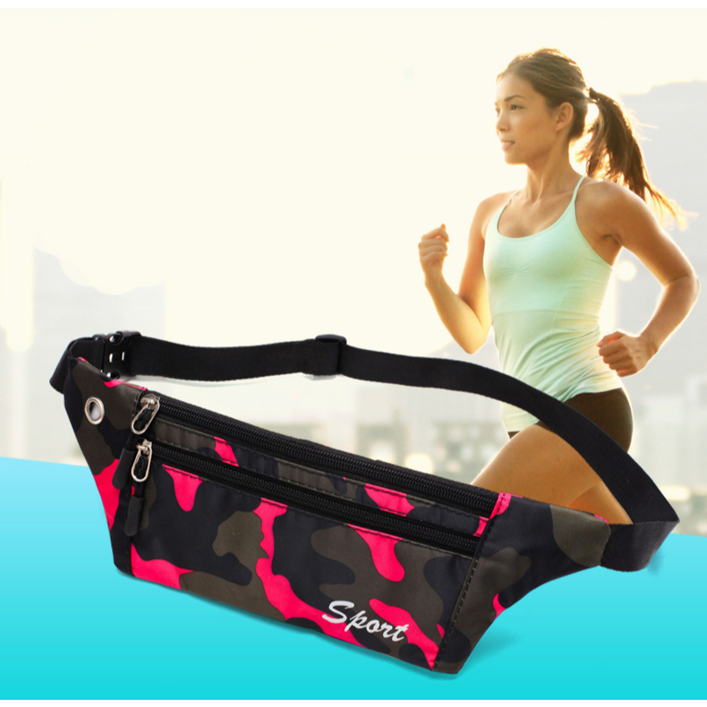 Running Waist Bag Sports Belt Pouch Waterproof Men Women Gym Bag Running Belt Bag