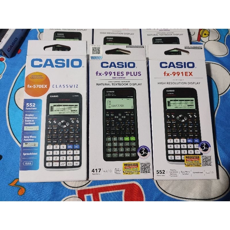 Casio Fx-991EX / Fx-991ES / Fx-570EX 2nd Edition Scientific Calculator ...