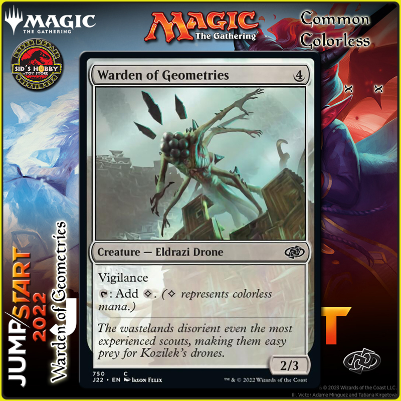 Warden of Geometries x x Jumpstart 2022 Colorless Common J22 MTG ...