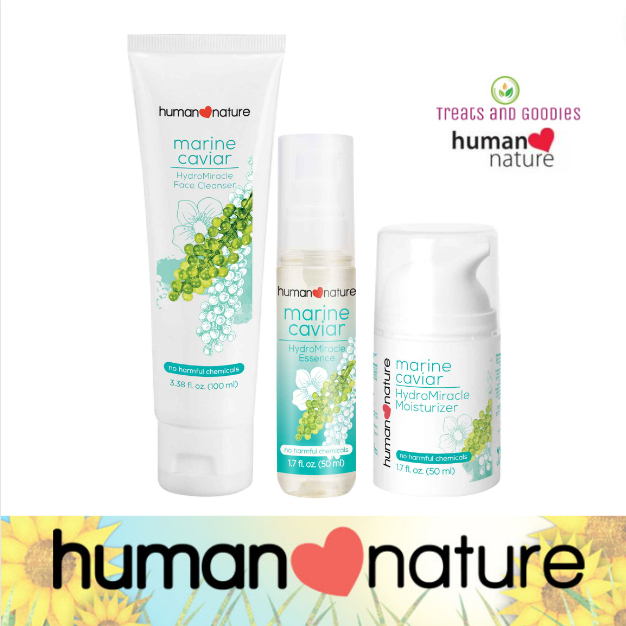 Human Nature Marine Caviar HydroMiracle Face Cleanser / Moisturizer