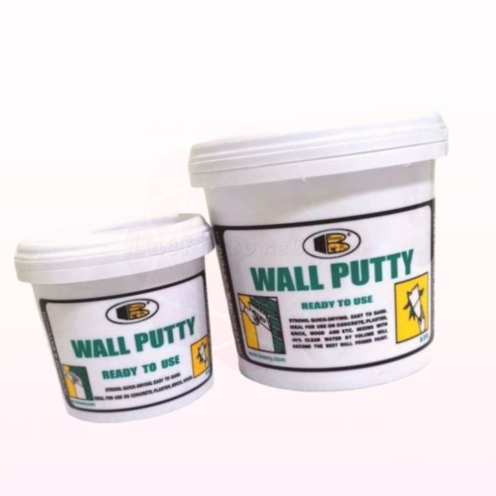 Bosny Wall Putty for Concrete, Plaster, Brick, Wood (Ready to use