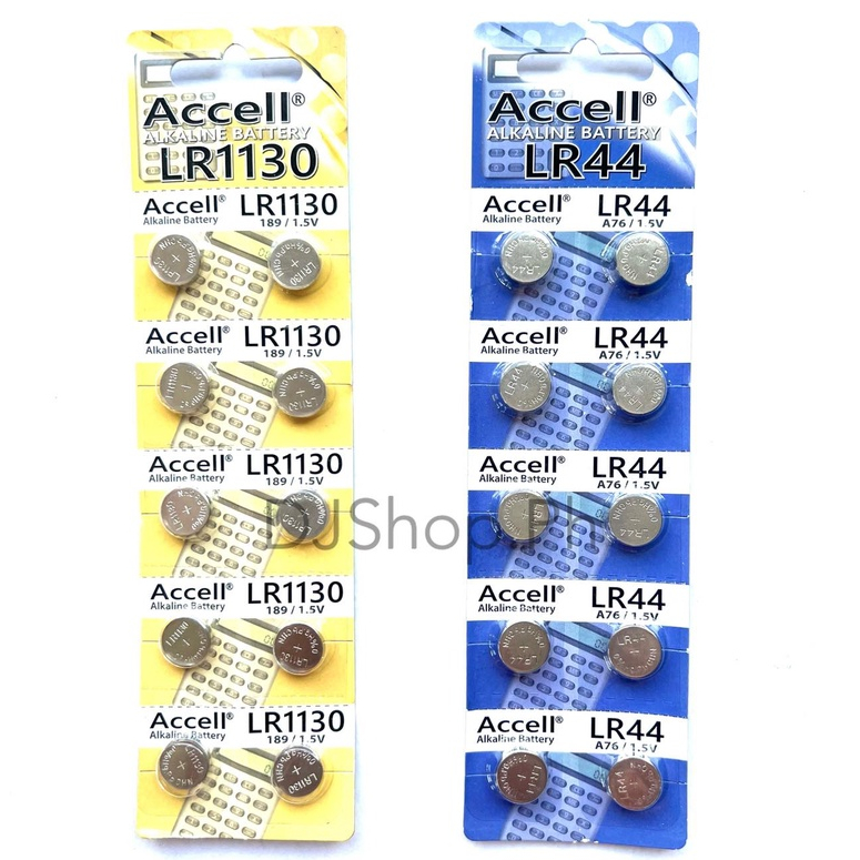 10 Piles Alcaline 1,5V Vinnic AG13 / LR44 / LR1154 / 1166A / 303 / 357