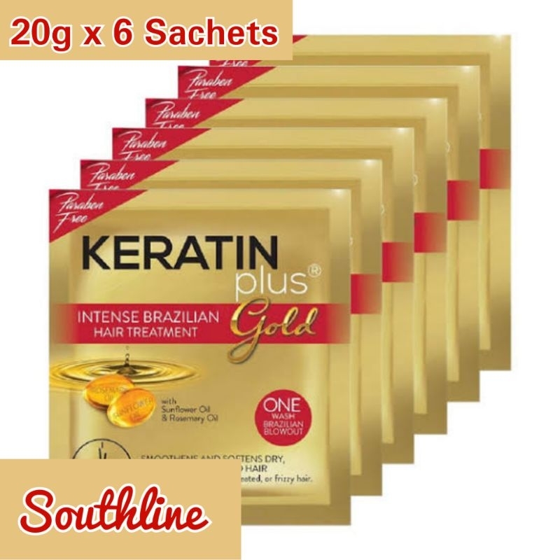 Keratin plus gold intense brazilian hair treatment best sale