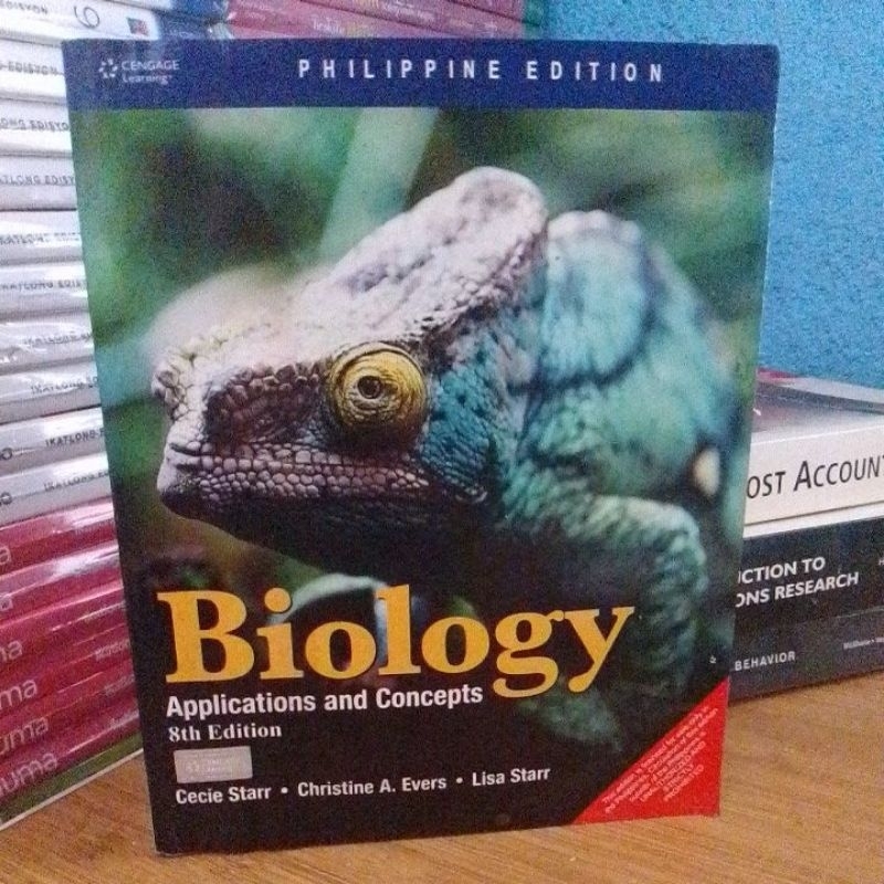 BIOLOGY APPLICATION AND CONCEPTS (SECONDHAND) | Shopee Philippines