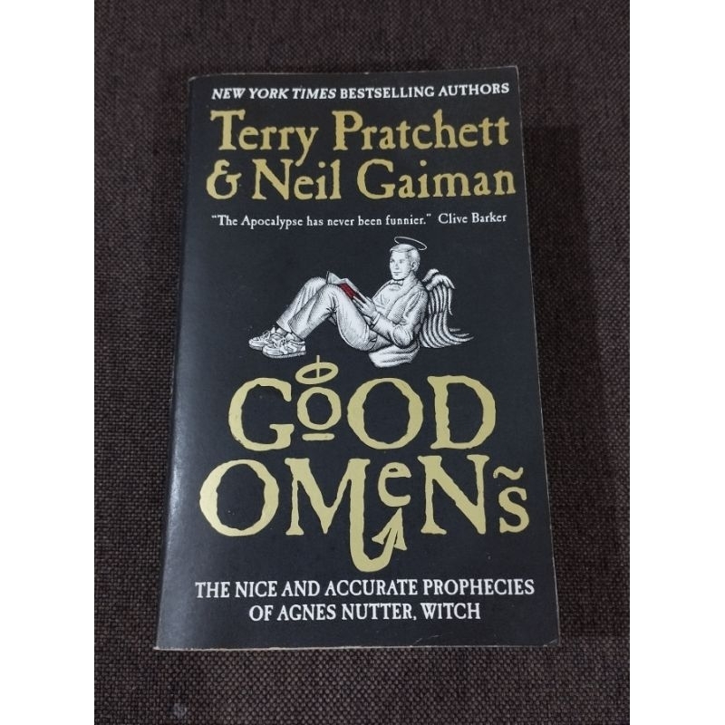 Good Omens Terry Pratchett and Neil Gaiman Shopee Philippines