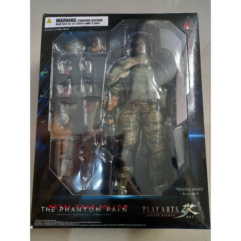 Play Arts Metal Gear Solid V: The Phantom Pain - Venom Snake | Shopee ...