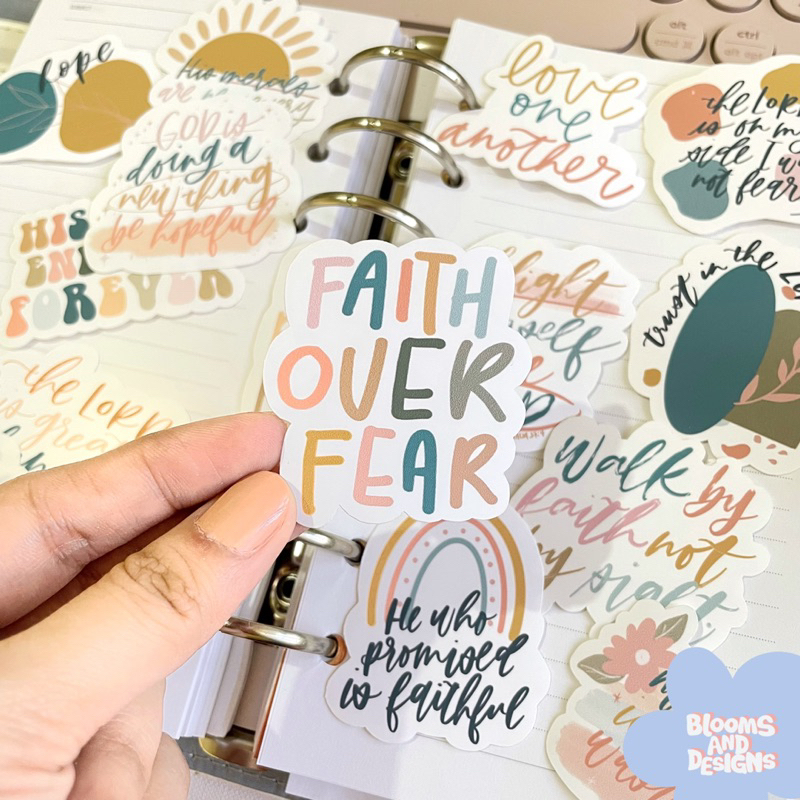 Bible verse stickers 15pcs Laptop Stickers,Tumbler Stickers,Journal