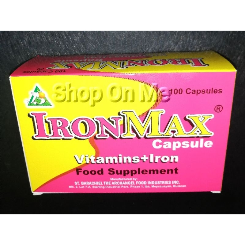 Multivitamins + Iron ENERFLOW 100capsules (New Packaging) Shopee Philippines