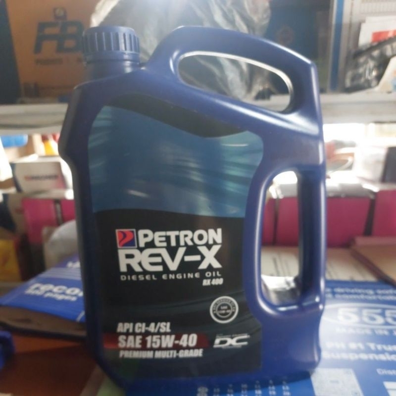 PETRON REVX RX400 PREMIUM MULTIGRADE 15W-40 for diesel engine oil ...