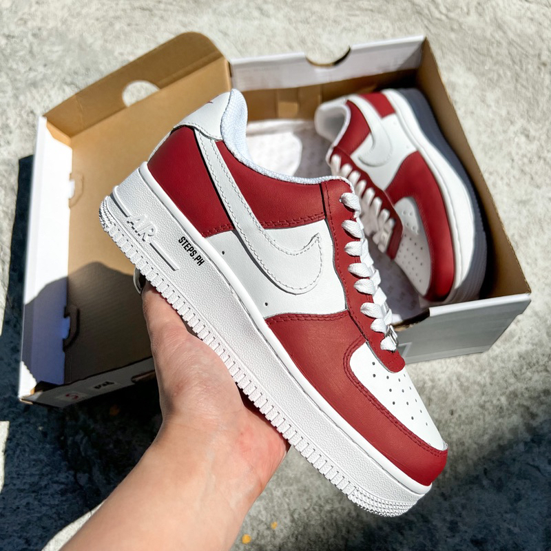 Red Air Force 1 Shoes.