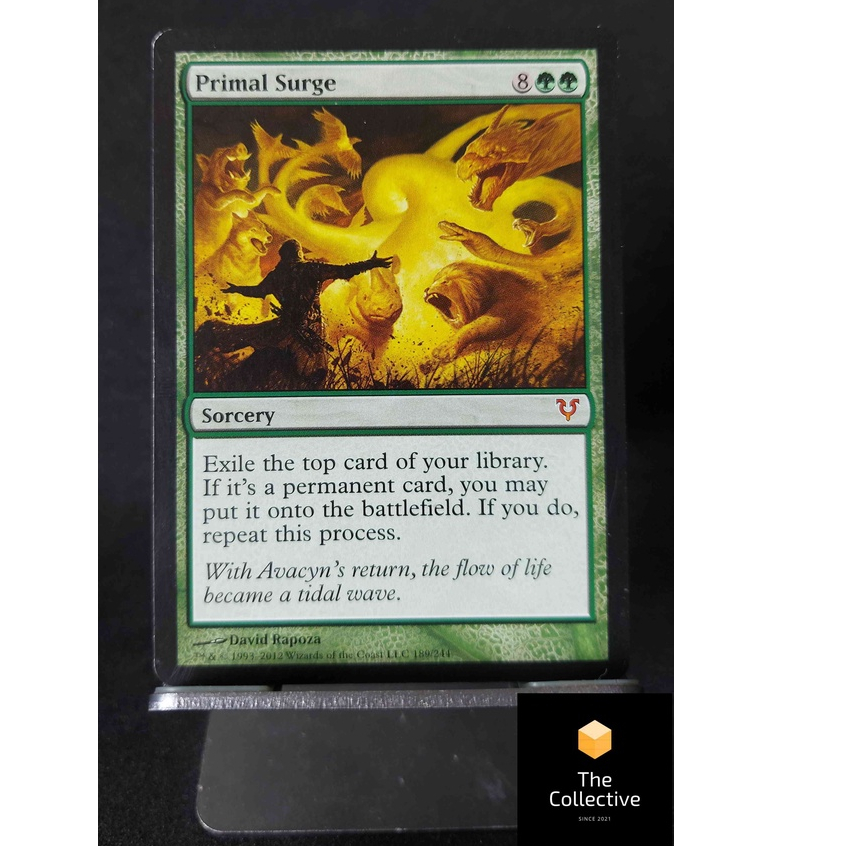 Magic the Gathering - MTG Card Game - Primal Surge - AVR - PLD [GREEN ...