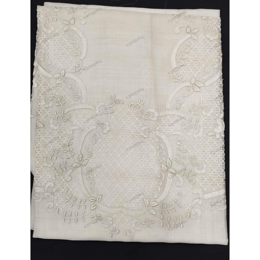 PRECUT EMBROIDERED FABRIC PIÑA COCOON (RAYA CALADO) | Shopee Philippines
