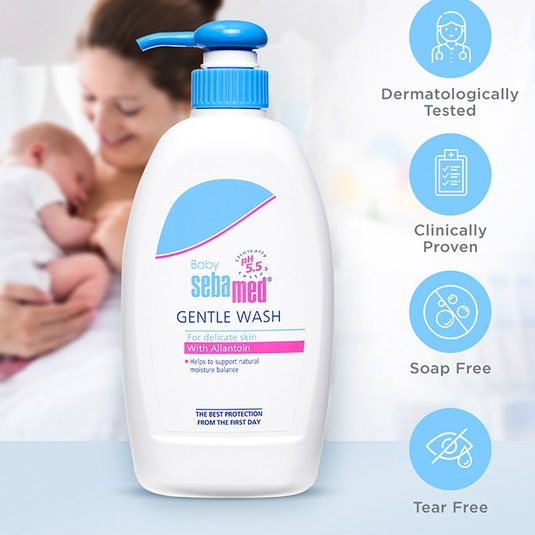 Sebamed Baby Gentle Wash For Delicate Skin with Allantoin | Shopee ...