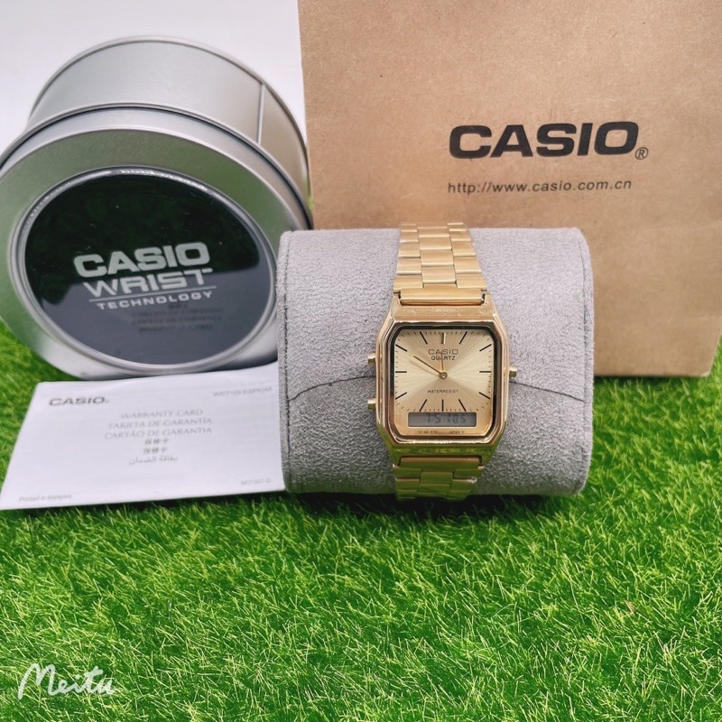 Casio dual outlet time watch price