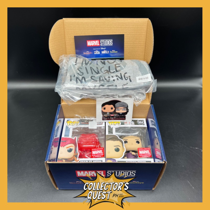 Funko POP Disney+ Scarlet Witch & Baron Zemo Marvel Collector's Corps