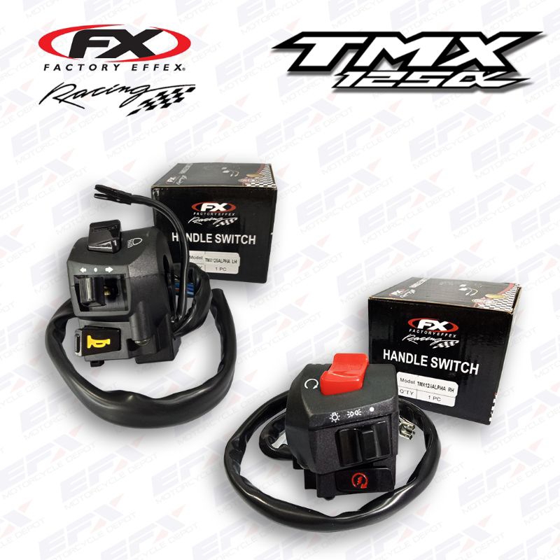 Tmx 125 Alpha Handle Switch Assembly Left Hand (LH) and Right Hand (RH ...