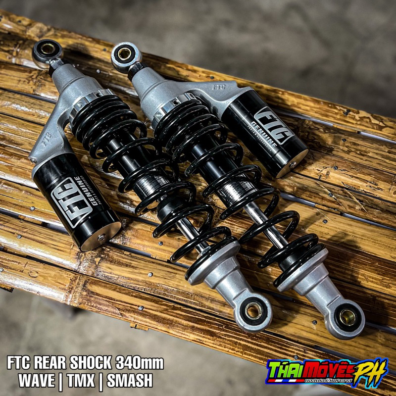 FTC REAR SHOCK SUSPENSION 340mm for WAVE, TMX | Shopee Philippines