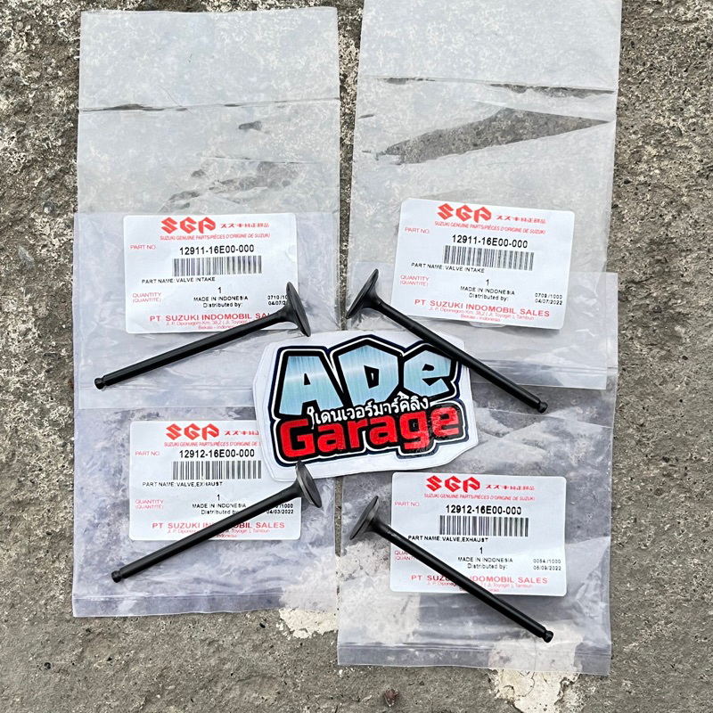 SGP Raider 150 Carb Intake Valve & Exhaust Valve (Suzuki Genuine