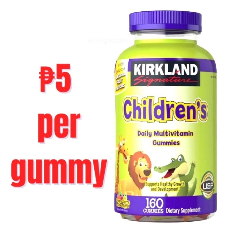 Kirkland Childrens Daily Multivitamin Gummies Kids Multivitamins Kids
