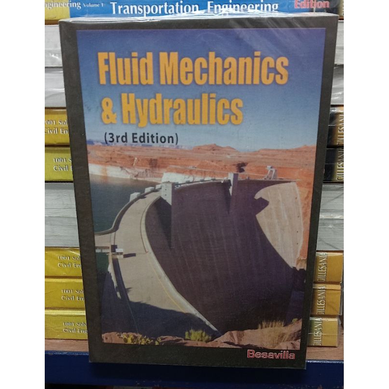 Fluid Mechanics & Hydraulics by Besavilla Shopee Philippines
