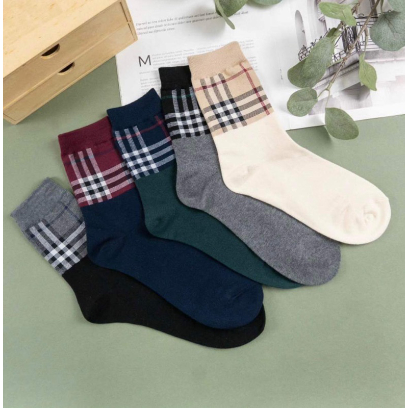 Korean Socks - L V Socks - Checkered Socks - Iconic Socks | Shopee ...