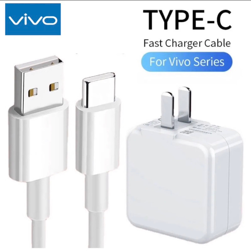 VIVO 18Watts Type C Dual Engine Fast Charger with 1 Meter USB to Type ...