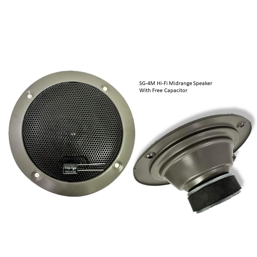 SG4M SG5M HiFi Midrange Speaker With Free Capacitor SG4M Shopee Philippines