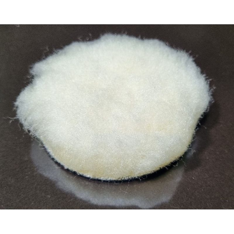 3 inches Artificial Wool Polishing Pad Hook and Loop Wool Polishing Pad ...