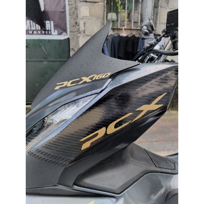 (2pcs) Sticker Decals for PCX 160 Side Fairings/Visor windshield