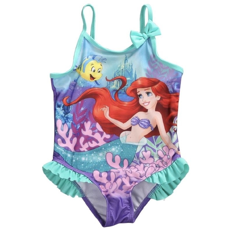 1-5Y Disney Princess Ariel Swimsuit for Kids Girls Little Mermaid ...